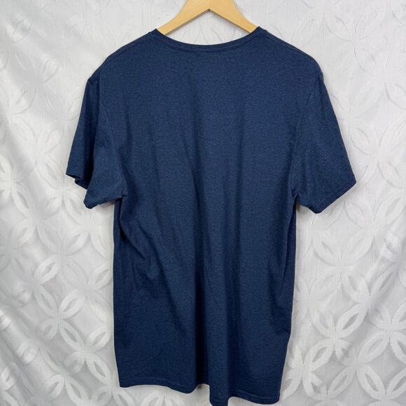 The Office Assistant Logo Blue Graphic Tee Size L - Picture 5 of 6